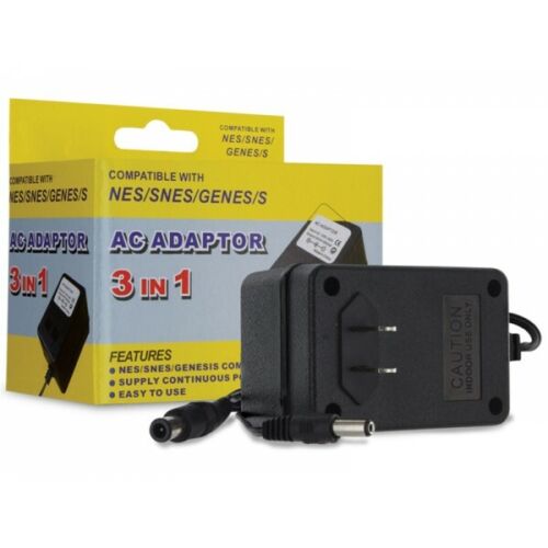 New AV Cable & AC Power Cord Bundle for SEGA Genesis 1 (Model: 1601) - Picture 2 of 4
