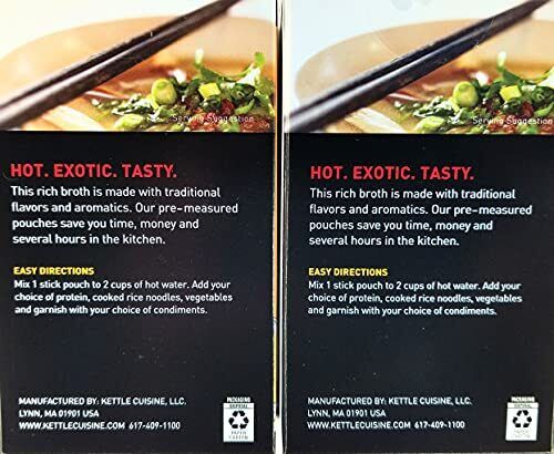 Savory Choice Pho Liquid Broth Concentrate Chicken 2.2 oz Pack of 2 - Picture 2 of 3