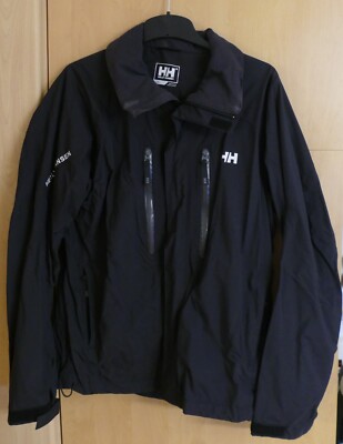 HELLY HANSEN Herren Outdoor Jacke Gr. M Windbreaker Regenjacke Windjacke Schwarz