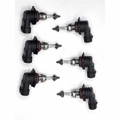 9145U H10 42W Halogen Fog Light Bulbs Clear Light OEM GE 48358 PY20D Base 6 Pack
