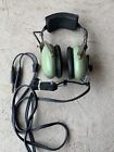 Vintage David Clark H10-30 Pilot Headset Aviation Headphones (please read notes)