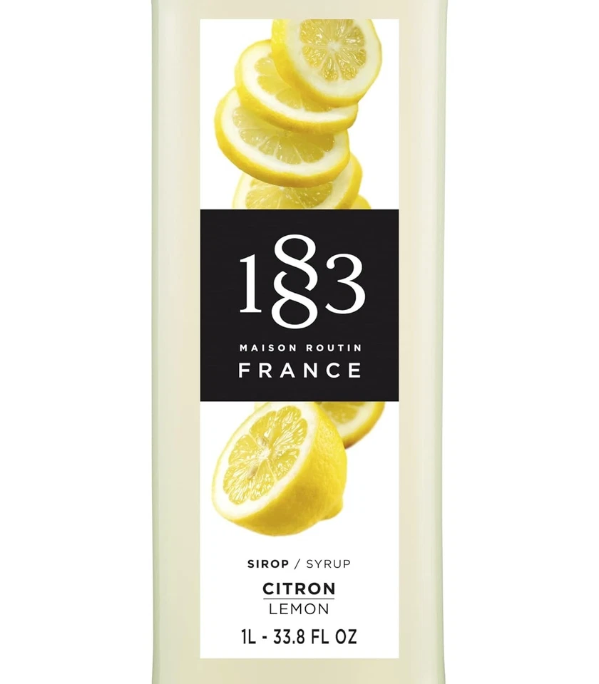 1883 Maison Routin Yuzu Lemon Syrup (1L), R-Yuzu Lemon, 1.0L - Image 2 of 4