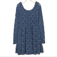 Free People Rose Garden Dress Women’s Size XS Floral Lace Fit And Flare Skater