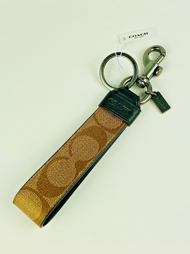 coach loop key ring