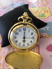 Gold Colored Pocket Watch