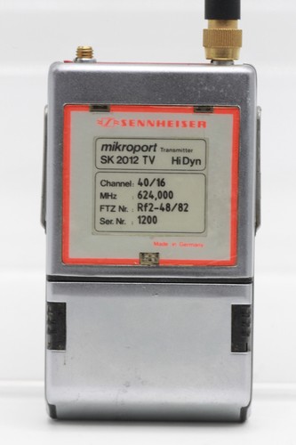 SENNHEISER Microport SK 2012 TV HiDyn Sennheiser Transmitter 624.000 MHZ - Afbeelding 2 van 8