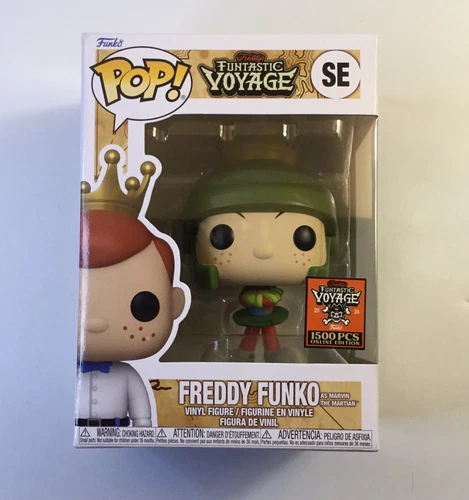 Freddy Funko as Marvin The Martian LE 1500 Funko Pop Box Of Fun 2024 Exclusive
