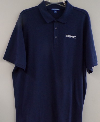 GMC Motors Mens Embroidered Polo XS-6XL, LT-4XLT Sierra Denali Trucks New - Picture 8 of 27