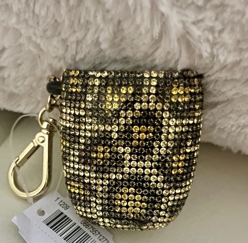 NEW Bath & Body Works Cheetah Gems PocketBac Holder Keychain Key Fob - Picture 7 of 13