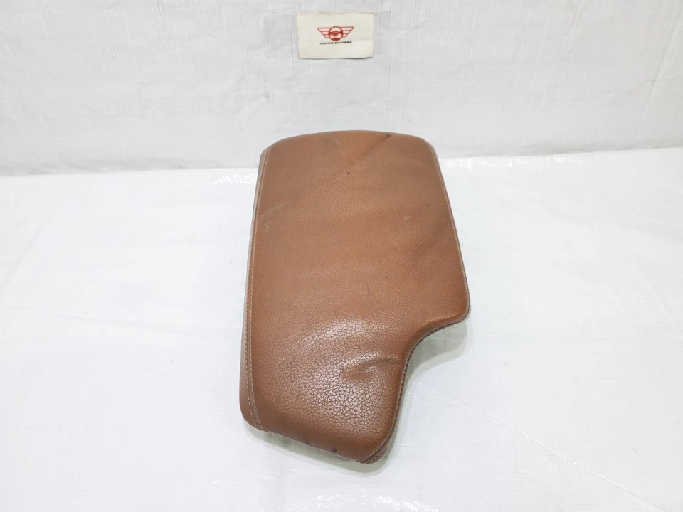 2012-2018 BMW 335i xDrive Center Console Arm Rest Storage Lid OEM Brown Foto 2 de 4