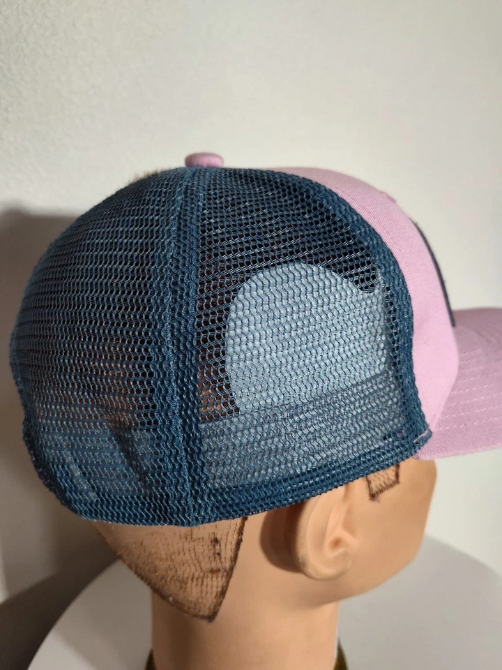 Patagonia Mujer Snapback Camionero Sombrero Raro Montañas Interestatales Gorra Rosa Gris Foto 4 de 4