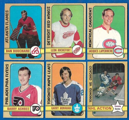 1972-73 OPC 72-73 O PEE CHEE NHL TARJETA DE HOCKEY + ERROR Y VARIACIÓN 1-209 VER LISTA - Imagen 470 de 479