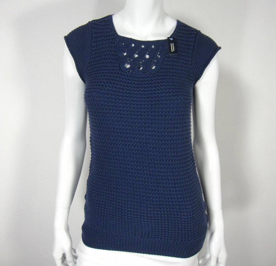 VESTIDO Suéter Stella McCartney Para GAPKids NUEVO CON ETIQUETAS MANGA CORTA TALLA M Azul Medio   Foto 2 de 4