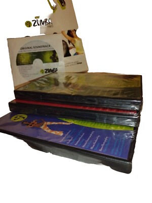 Zumba Fitness NEW DVD 4 Disc Set | eBay