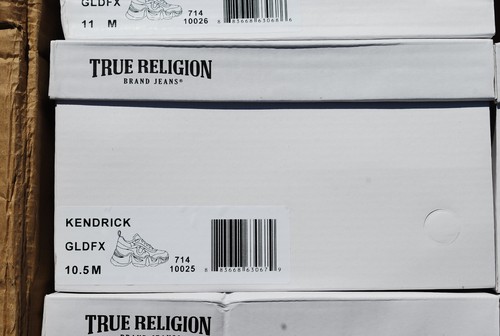 Herren True Religion Kendrick Gold FX Schuhe Größe 8,5, 9, 9,5, 10, 11, 12 - Bild 20 von 23