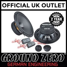 Mitsubishi Mirage 2014 On On 300W 6.5" 2 Way Component Front Door Car Speakers