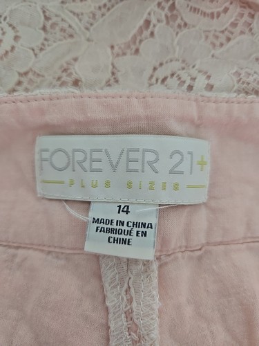 Forever 21 Lace Shorts Size 14 Great Condition - Picture 3 of 4