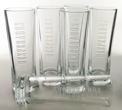 6 x Desperados Glas Tumbler 25 cl dicker Boden Relief Gläser Bier Rastal 8366