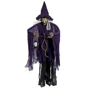 Scary Hanging Figure Wicked Witch Haunted Mansion Halloween Home
