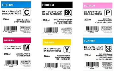 FUJI Ink Cartridge / Tinten Patrone 200 ml -Wartungspatrone NEU IN BOX für DX100