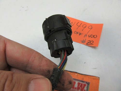 WIRE PLUG CONNECTOR HARNESS END AUTOMATIC TRANSMISSION 2.2L SENSOR SENDER AUTO - Picture 6 of 9
