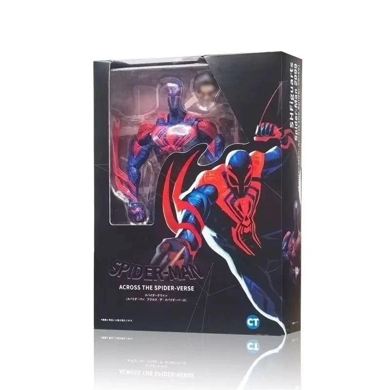 In Stock Spider-Man 2099 Across The Spider-Verse S.H.Figuarts Figure Toy CT Ver. In Stock Spider-Man 2099 Across The Spider-Verse S.H.Figuarts Figure Toy CT Ver.