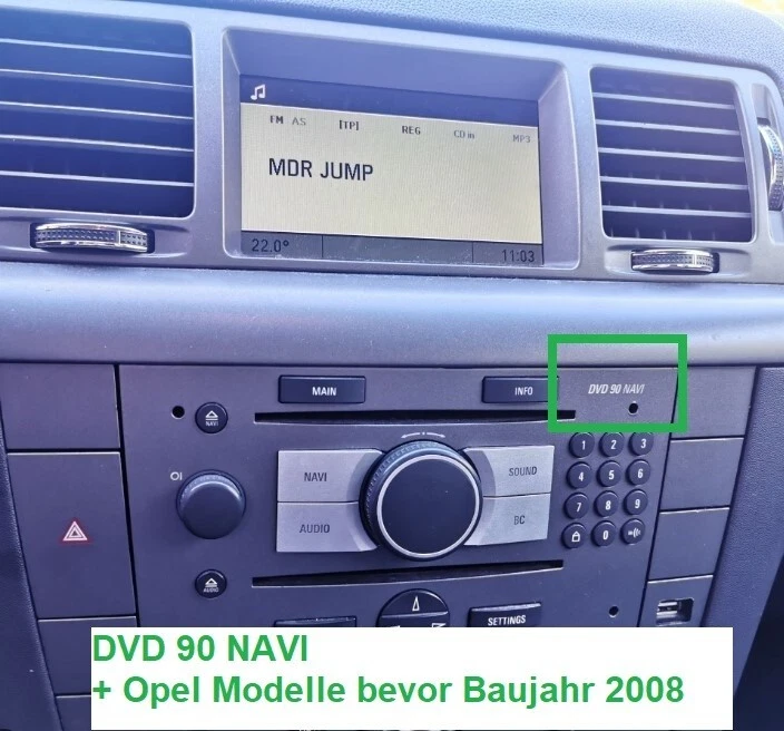 OPEL Sprachen Language CD für CD 70 Navi & DVD 90 Navi OPEL VOR BAUJAHR 2008 - Bild 3 von 3