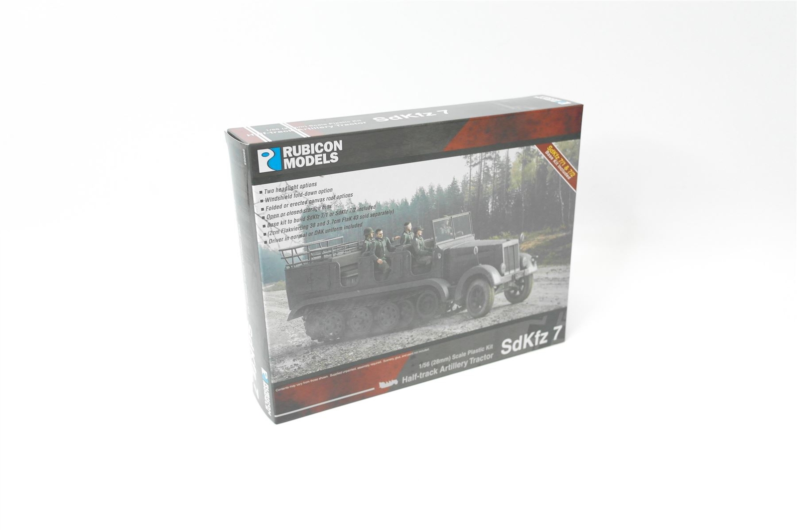 SdKfz 7 Halftrack (1/56 scale 28mm) Rubicon RU-280065