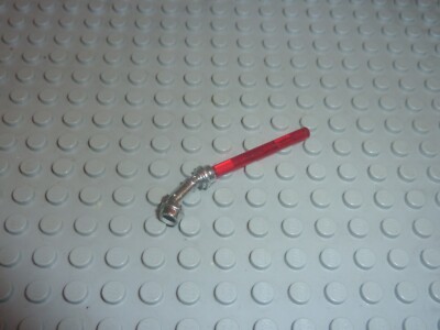 Lego Chrom Silber Minifigur Waffe Lichtschwert Griff abgewinkelt x156 Set 7752/9515..