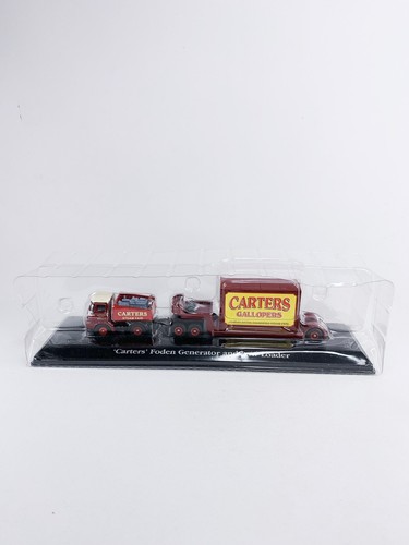 Atlas Edition The Greatest Show On Earth Carters Foden Truck Low Loader Diecast - Picture 5 of 7