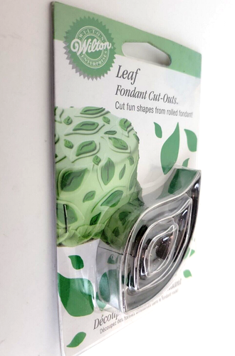Wilton® Leaf Fondant CUT-OUTS™ (3 misure graduate) ©2005 - NUOVO E SIGILLATO - Foto 3 di 4