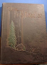The Pine Needles 1932 North Carolina College For Women Annual Yearend Book COOL