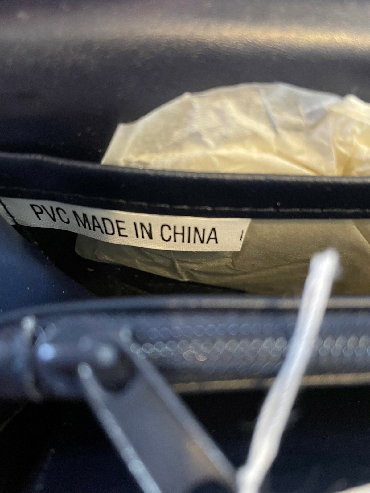 Women's purse wallet blue PVC card holder embroidered pattern Dents UK