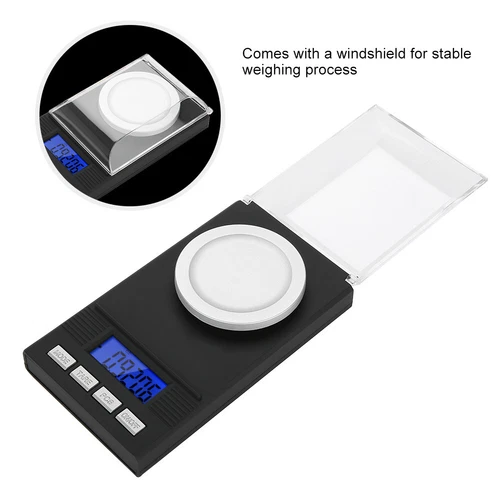 50g /0.001g Digital Pocket Scale Jewelry Gold Powder Weigh Scales Balance LED AU - Picture 8 of 12