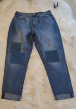 NWT Universal Thread Women's Size 4 Wide Leg blue Jeans
