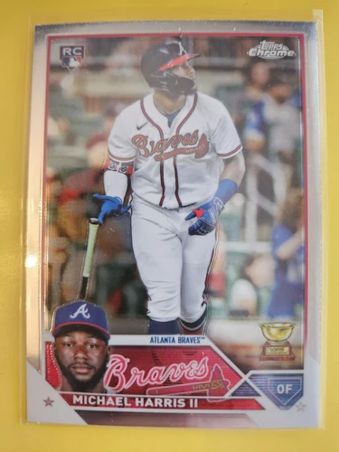 2023 Topps Chrome #79 Michael Harris II RC - Atlanta Braves