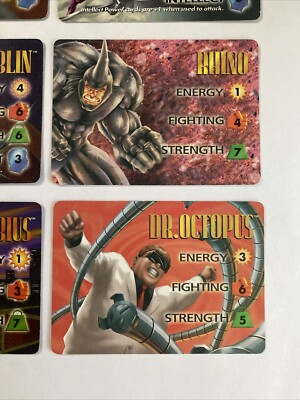 OVERPOWER MARVELカード ゲーム 1995年物 6) 1995 MARVEL OVERPOWER COLLECTABLE CARD GAME “ONE PER DECK