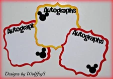 CRAFTECAFE DISNEY KID paper piecing premade scrapbook diecut piece page WOLFFEY5