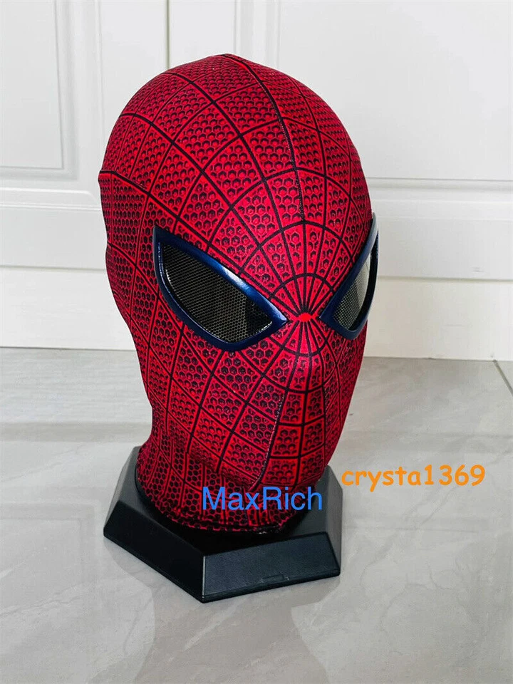 The Amazing Spider-Man Spiderman 1/1 Handmade Cosplay Mask Andrew Garfield Prop - Image 4 of 4