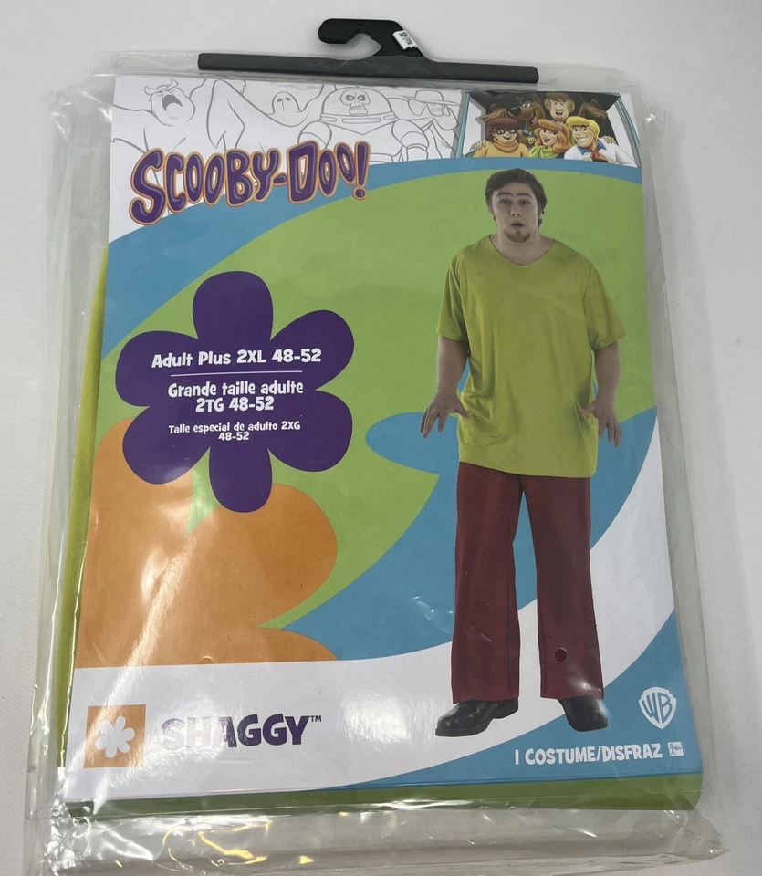 Disfraz de Halloween peludo - Scooby-Doo adulto talla grande 2XL (48-52) Foto 2 de 4