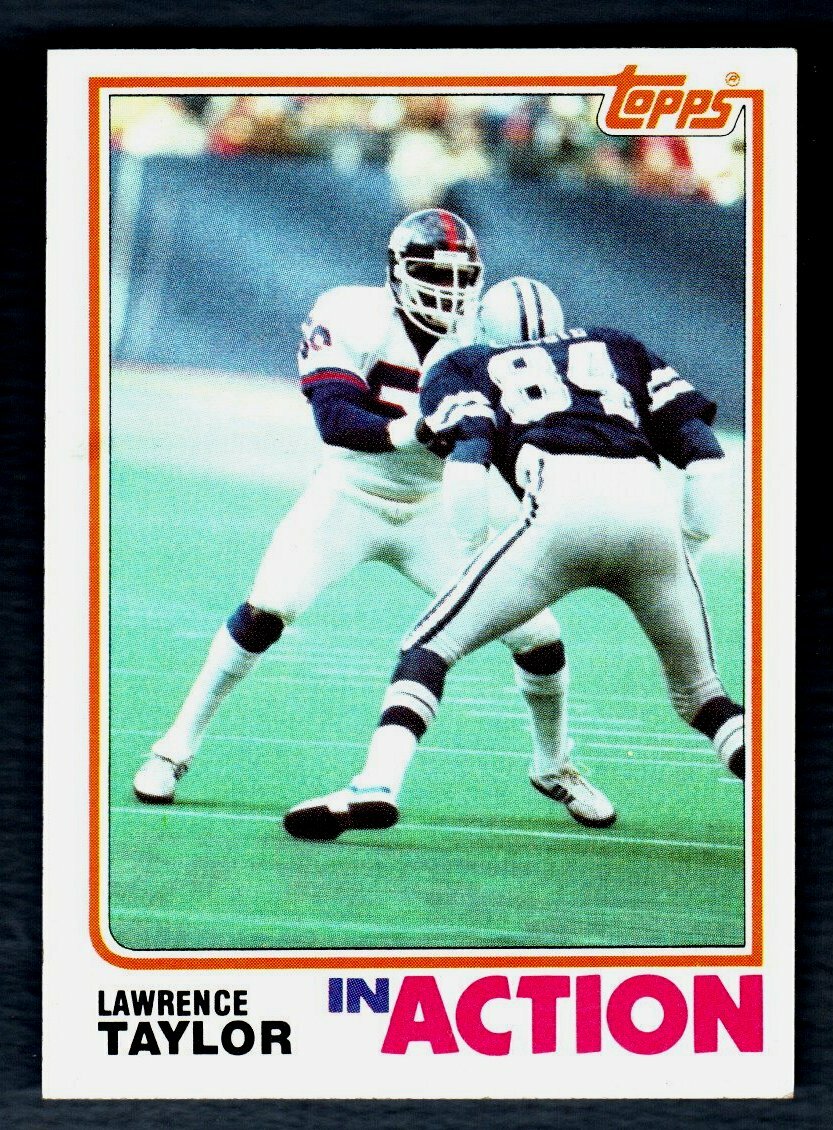 1982 Topps Lawrence Taylor IA #435 New York Giants NM MINT