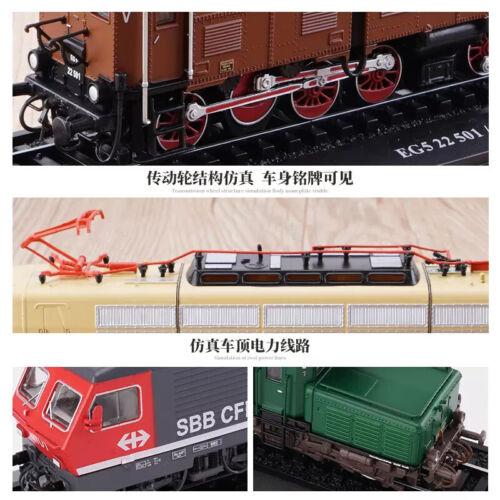 1/87 European Steam Locomotive Simulation of High-Speed Rail Train Collection - Picture 4 of 35