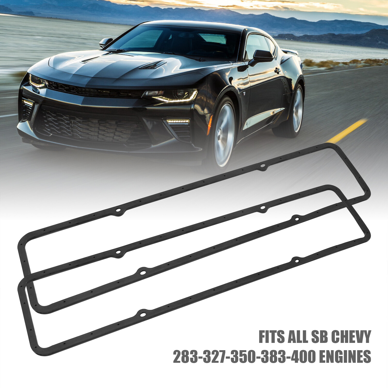 Valve Cover Rubber Valve Cover Gaskets fit for Chevy SBC 305 327 350