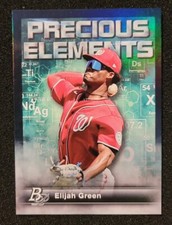 2023 Bowman Platinum Elijah Green Precious Elements SP insert PE-24 Reds