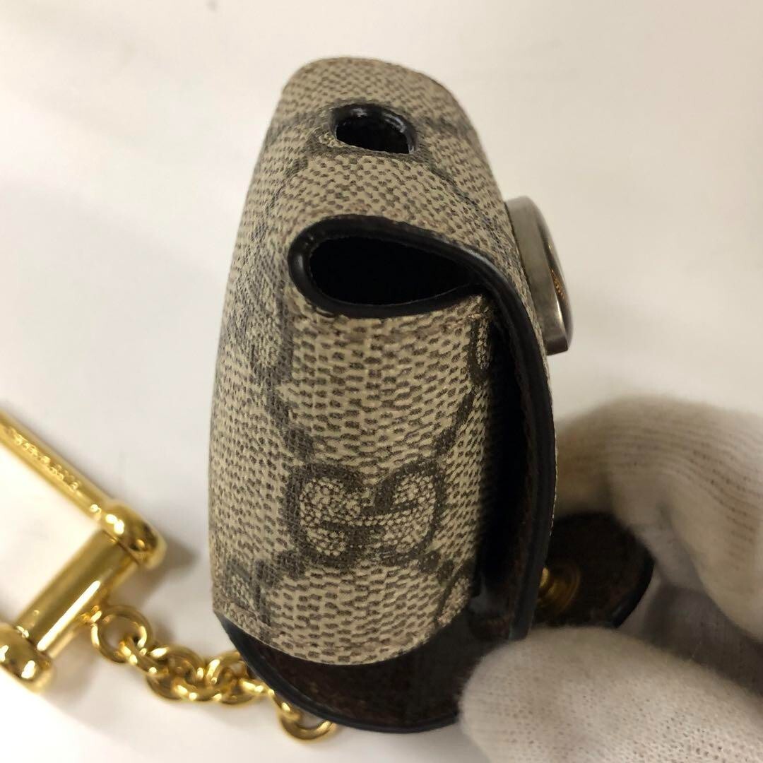 IAA09-14 グッチ GGスプリーム オフディア Airpodsケース Gucci GG Supreme Ophidia AirPods Case IAA09-14 with Storage
