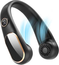 Neck Fan, Rechargeable Personal Portable, Hands Free Wearable Battery Operated 5