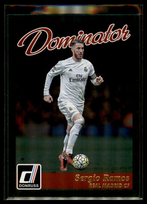 2016-17 Donruss Soccer Dominator #11 Sergio Ramos - Real Madrid CF