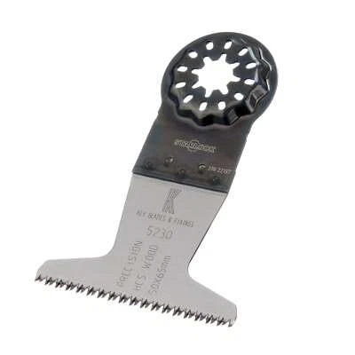 FEIN GMBH Key Blades and Fixings 50x65mm Starlock Pro E-Cut Saw Blade HCS - 5230