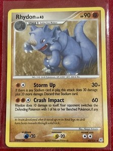 Pokémon TCG Rhydon Diamond & Pearl 60/130