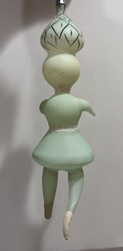 Modellino Pixie Natale Pixie Rara Insolita Antica Vetro Soffiato a mano Polacco - Foto 10 di 13
